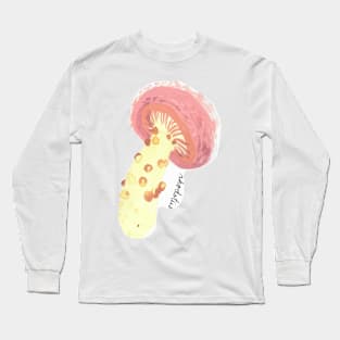 Rhodotus mushroom Long Sleeve T-Shirt